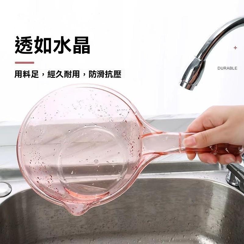 勺子 水勺 潑水 家用 廚房 露營 水瓢 加厚 塑膠水匙 洗碗 澆花 澆菜 長柄水勺 洗頭水 水瓢 洗澡勺 舀水勺-細節圖2