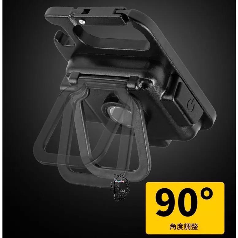 手電筒 腳踏車燈 安全 COB迷你金屬鑰匙扣燈工作燈汽車維修燈家用應急小夜燈USB充電野營燈應急燈檢修燈開瓶器露營燈帳篷-細節圖6