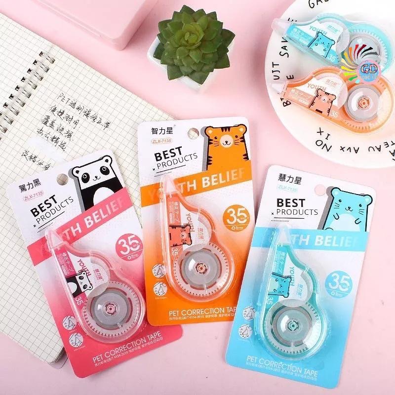 『貝比』立可帶 塗抹 修改 不斷帶 便攜立可帶 修正帶 辦公室 塗改文具 迷你文具 事務用品 文具用品-細節圖4