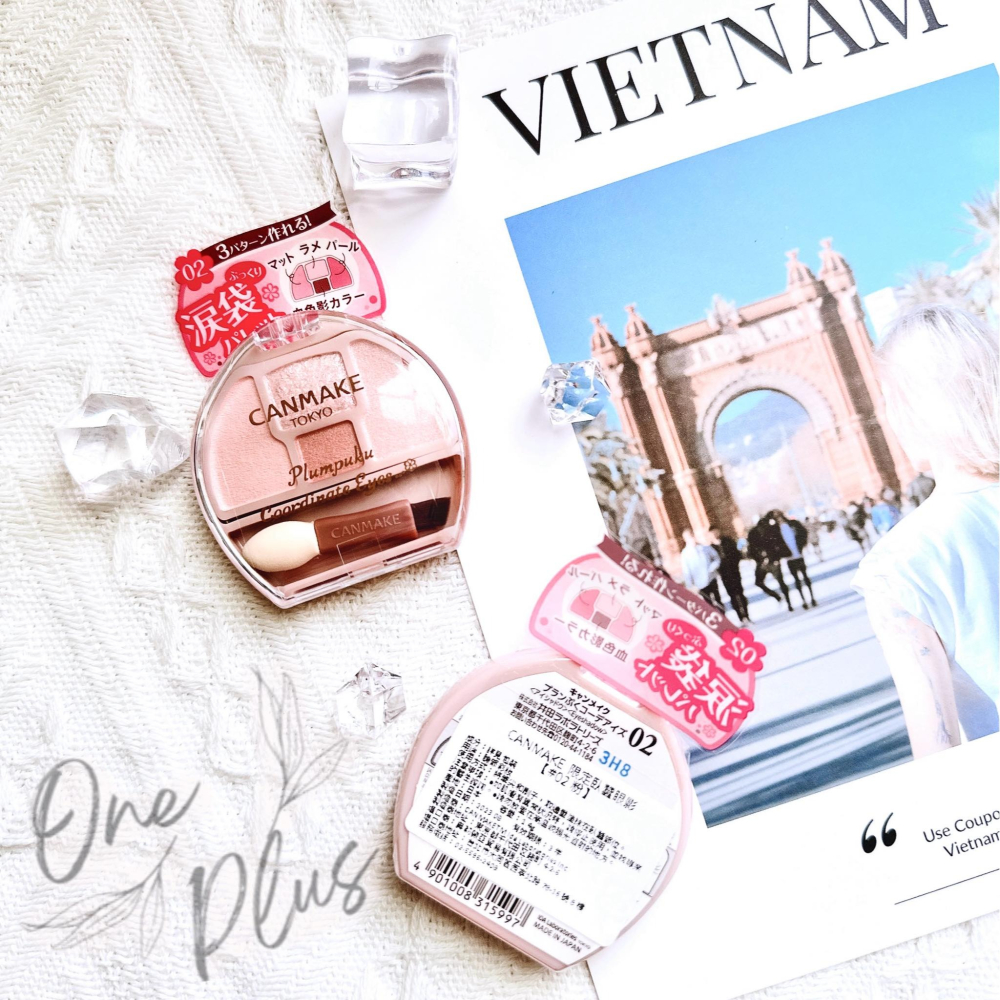 ［Jia’s美妝代購］現貨不用等‼️ 日本CANMAKE 眼影臥蠶打亮盤淚光閃閃眼盤  #01色 #02色 #03色-細節圖10