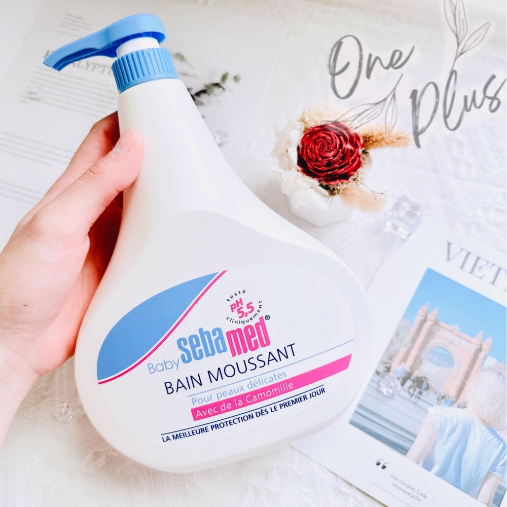 ［Jia’s專櫃美妝］現貨不用等🔥施巴泡泡露1000ml 嬰兒洗澡必備 溫和不刺激 親膚 環保 溫和-細節圖3