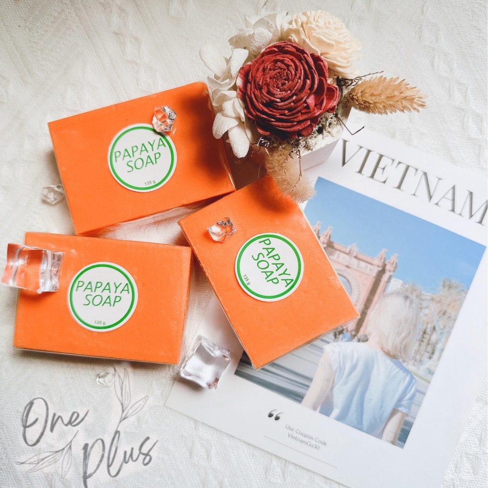 ［Jia’s美妝代購]現貨不用等‼️隨貨開立發票‼️橘色肥皂 WHIT ENING SOAP WITH PLACENTA-細節圖3