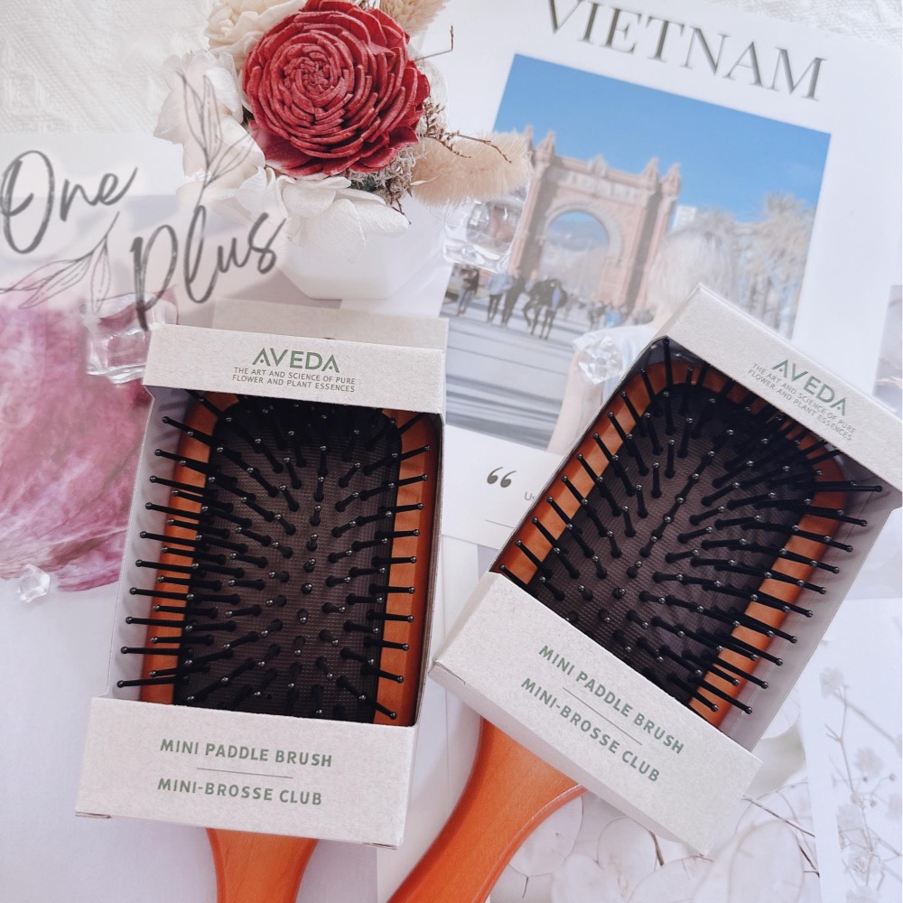 [Jia’s美妝代購］❤️現貨不用等❤️AVEDA木質髮梳子 木頭氣囊梳 按摩髮囊梳 防氣墊 肯夢-細節圖2