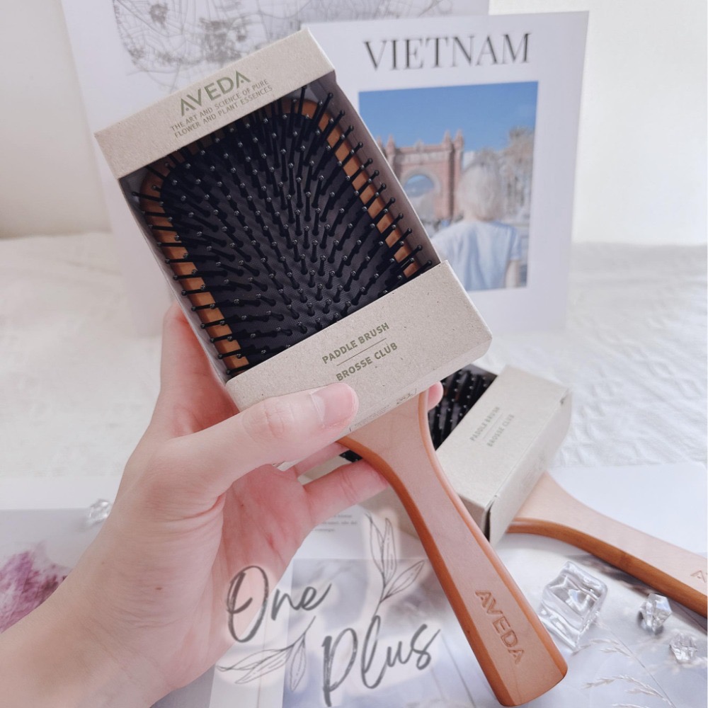 [Jia’s美妝代購］❤️現貨不用等❤️AVEDA木質髮梳子 木頭氣囊梳 按摩髮囊梳 防氣墊 肯夢-規格圖7