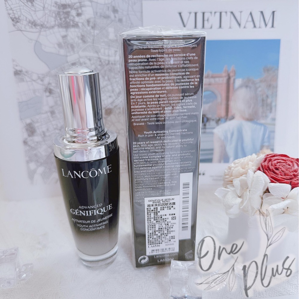 ［Jia’s專櫃美妝］開發票有保障‼️秒出貨 最新版🔥100ml 全新升級 二代 蘭蔻超未來肌因賦活露小黑瓶蘭蔻小黑瓶-細節圖7