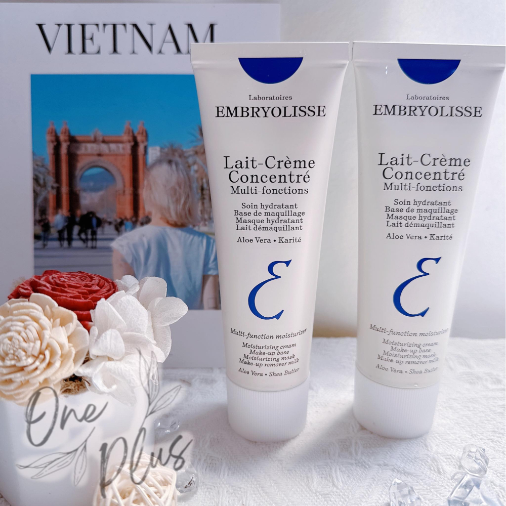 ［Jia’s專櫃美妝］現貨不用等‼️❤️ Embryolisse神奇保濕乳. 75ml大容量 中文標深藍-細節圖2