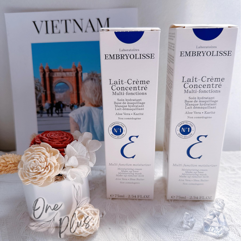 ［Jia’s專櫃美妝］現貨不用等‼️❤️ Embryolisse神奇保濕乳. 75ml大容量 中文標深藍-細節圖3