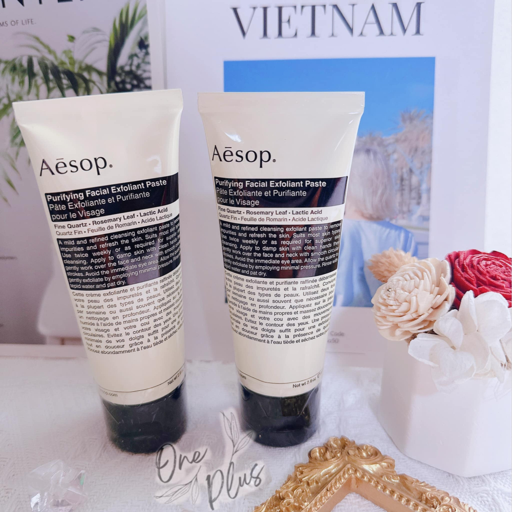 ［Jia’s美妝代購］✨現貨不用等✨ 面部去角質Aesop 純淨滋潤去角質霜75ml👍🏻-細節圖2