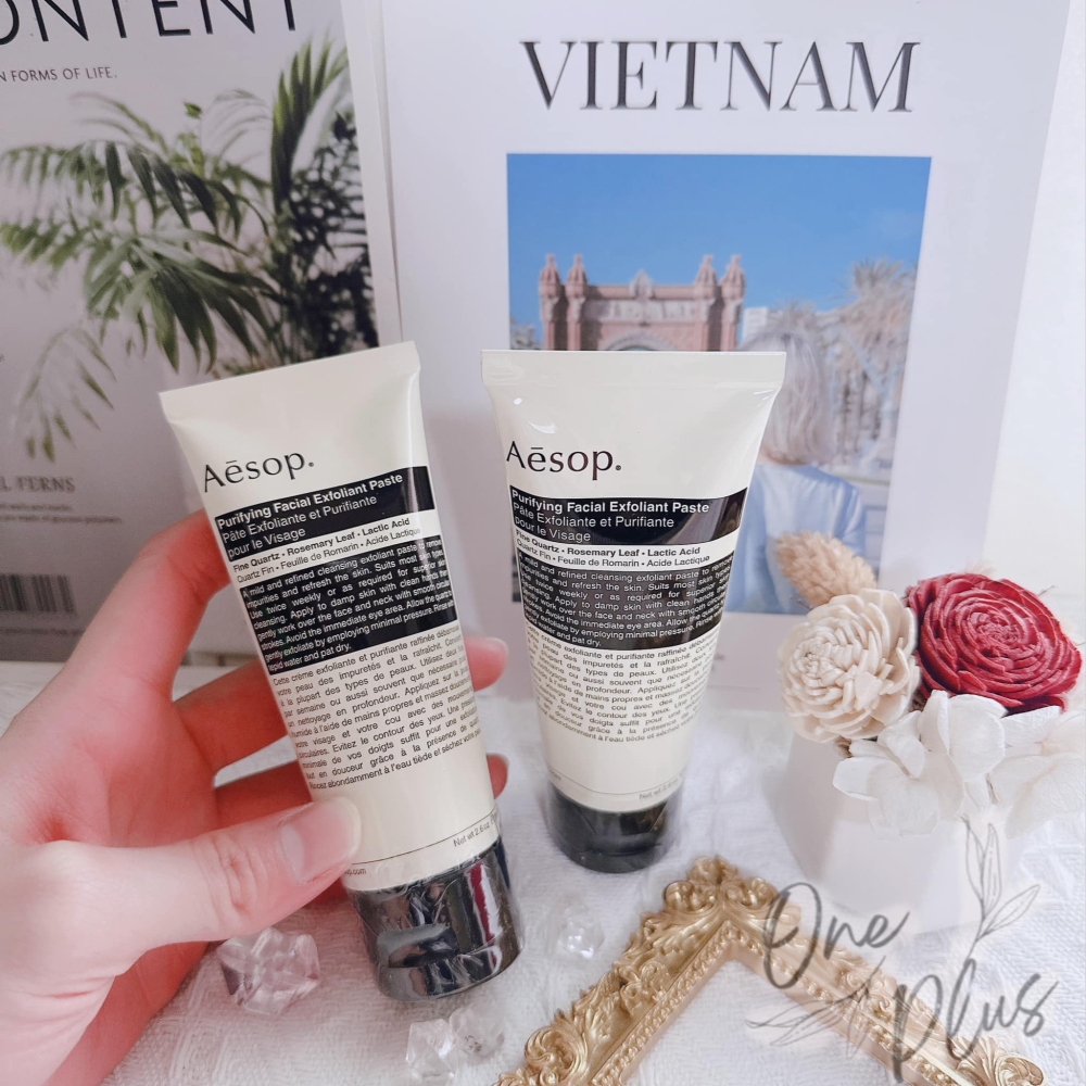 ［Jia’s美妝代購］✨現貨不用等✨ 面部去角質Aesop 純淨滋潤去角質霜75ml👍🏻-細節圖4