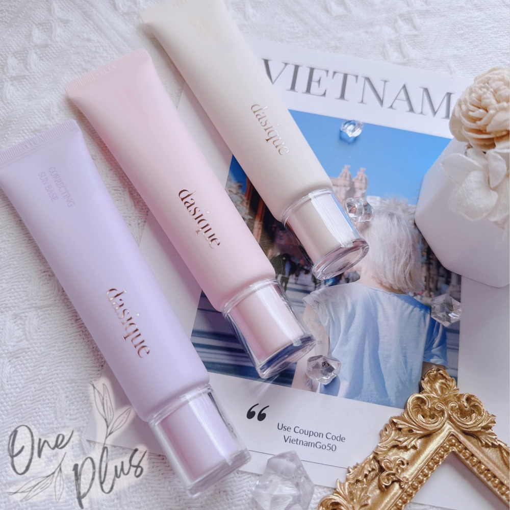 ［Jia’s美妝代購］韓妝‼️ DASIQUE Correcting Sun Base妝前飾底乳 妝前乳-細節圖3