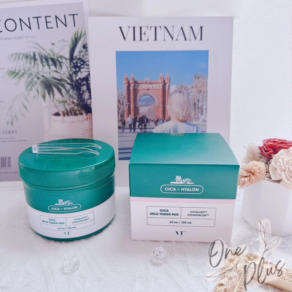 ［Jia’s美妝代購］現貨不用等✨韓國美妝VT老虎積雪草 去角質爽膚棉片60片 爽膚棉片-細節圖2