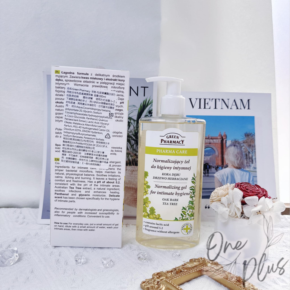 [Jia’s專櫃美妝] 開發票有保障‼️商品中文標🔥現貨不用等🌸Green Pharmacy草本肌曜 私密洗300m-細節圖8