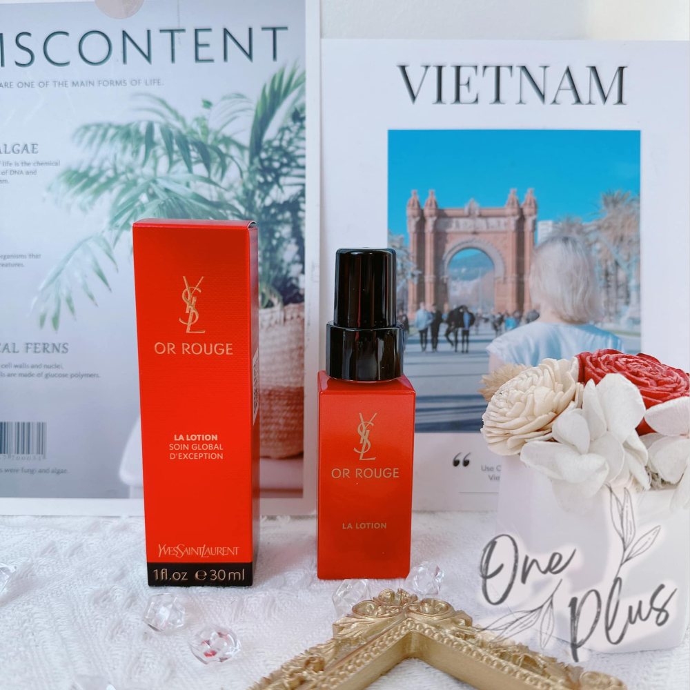 [Jia’s美妝代購］現貨不用等‼️ YSL聖羅蘭金緻奢華賦活喚顏露(新版紅瓶)30ml-細節圖2