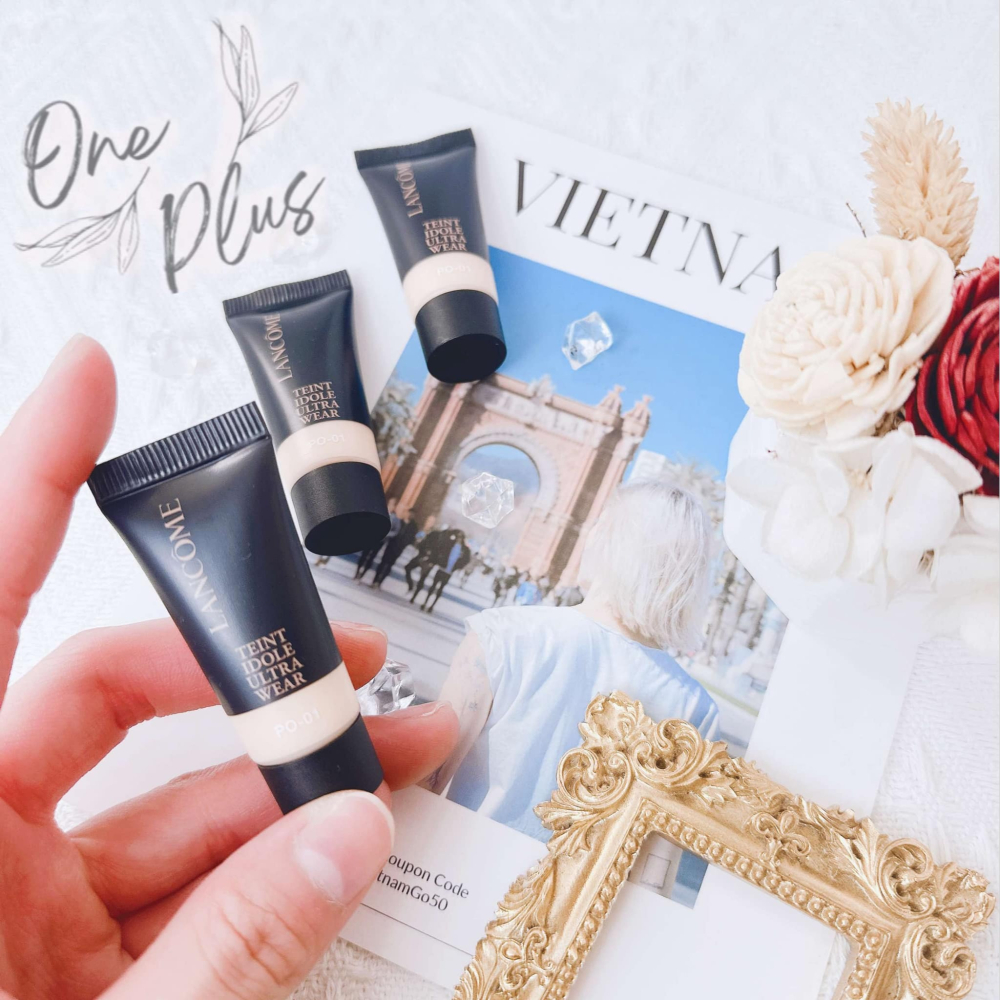 [Jia’s美妝代購］現貨不用等‼️ LANCOME 蘭蔻 零粉感超持久粉底5ML SPF48 PA++PO-01 粉底-細節圖3