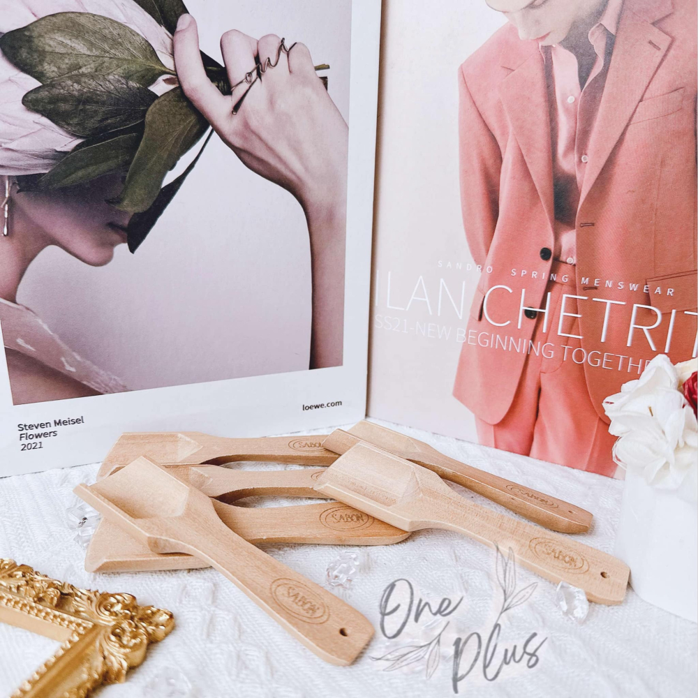 [Jia’s美妝代購］現貨不用等 Sabon 木匙 正貨 磨砂膏木匙-細節圖2