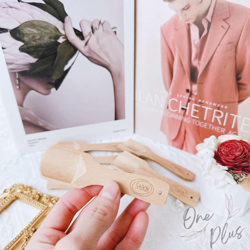 [Jia’s美妝代購］現貨不用等 Sabon 木匙 正貨 磨砂膏木匙-細節圖4