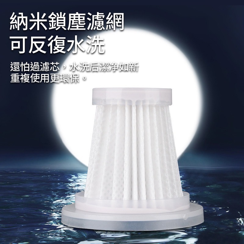 台灣現貨 極速發貨車用吸塵器USB充電 大吸力無線吸塵器 乾濕兩用無線手持吸塵器-細節圖7