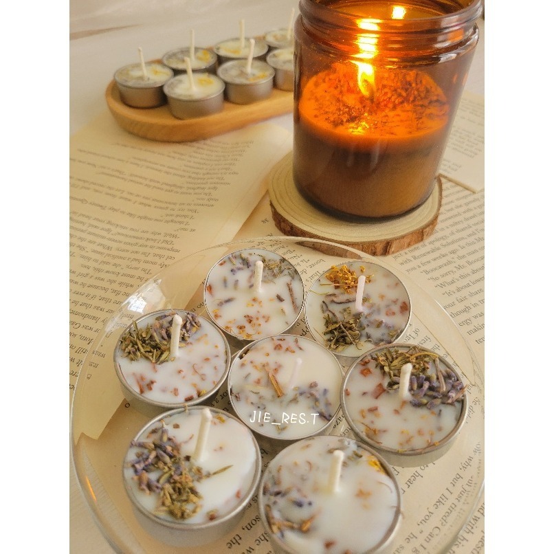 暖陽微風🕯精油手作蠟燭🕯一組兩顆-細節圖4