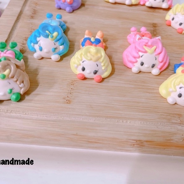 美少女戰士馬林糖 造型馬林糖 立體造型馬林糖 趴式款美少女戰士馬林糖 生日分享禮 婚禮小物 公主款馬林糖-細節圖2