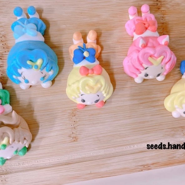 美少女戰士馬林糖 造型馬林糖 立體造型馬林糖 趴式款美少女戰士馬林糖 生日分享禮 婚禮小物 公主款馬林糖-細節圖3