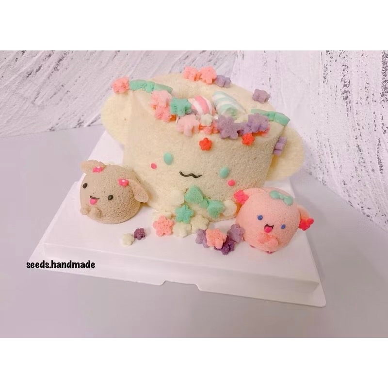 6吋造型戚風蛋糕 酷洛米美樂蒂大耳狗造型戚風蛋糕 生日慶生會 生日派對 生日分享蛋糕 酷洛米 布丁狗 大耳狗 美樂蒂-細節圖5