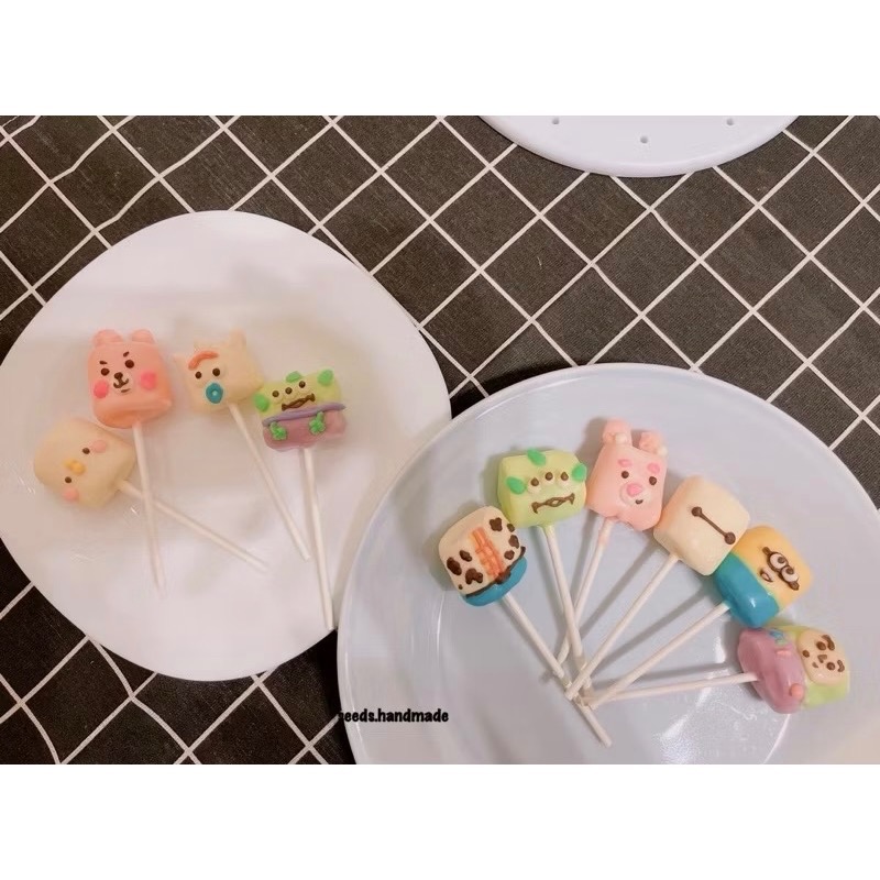 造型棉花糖巧克力 造型棉花糖 婚禮小物 生日分享禮 三眼怪 熊抱哥 叉奇-細節圖2