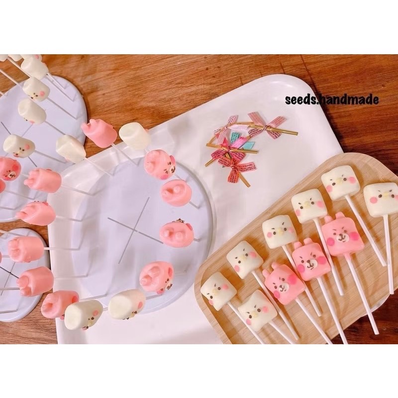 造型棉花糖巧克力 造型棉花糖 婚禮小物 生日分享禮 三眼怪 熊抱哥 叉奇-細節圖5