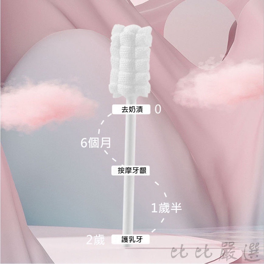 ￼BB-Shop🌸口腔護理棒 紗布牙刷 口腔清潔器 口腔清潔棒 嬰兒口腔清潔 嬰兒牙刷 牙刷 寶寶牙刷 口腔棒-細節圖3