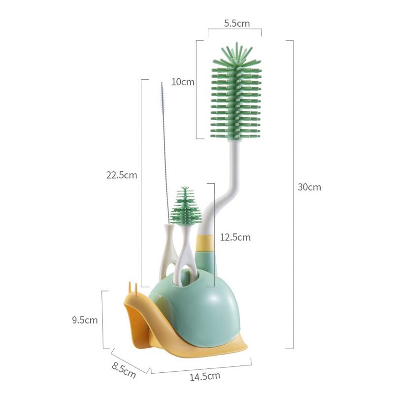 BB-Shop嬰童館🌸多款造型🌸 360度旋轉奶瓶刷組 奶瓶清潔組 奶瓶刷套組 奶瓶夾 吸管刷 奶瓶刷 奶嘴刷 奶瓶刷具-細節圖5