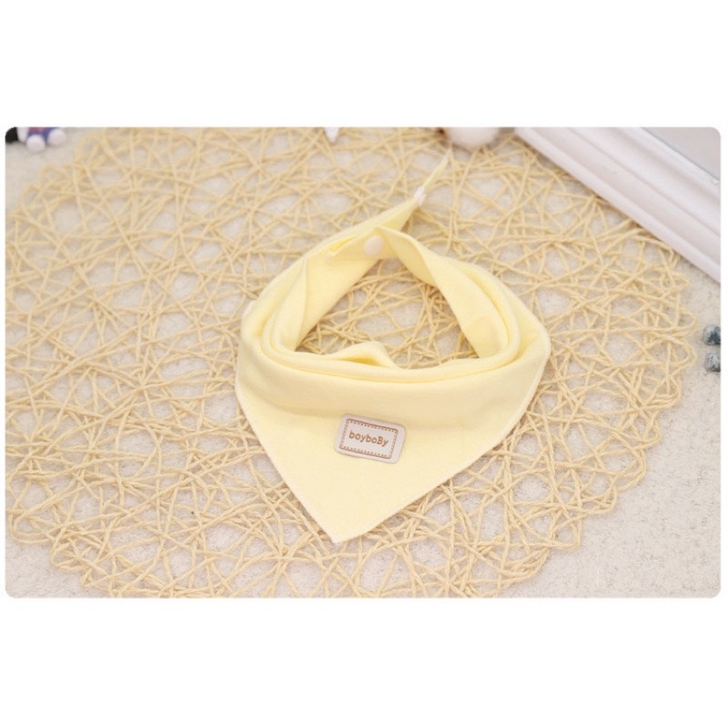 BB-SHOP🌸 雙層棉 0-3個月 寶寶造型帽+三角巾套組 新生兒配件 胎帽 三角巾 口水巾 寶寶帽子 新生兒帽-細節圖6