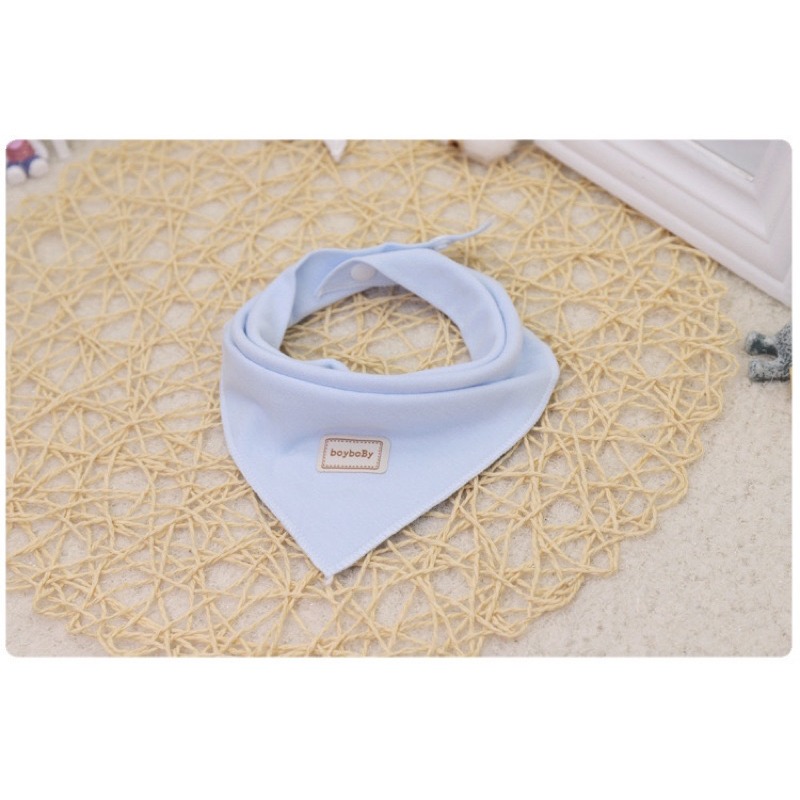 BB-SHOP🌸 雙層棉 0-3個月 寶寶造型帽+三角巾套組 新生兒配件 胎帽 三角巾 口水巾 寶寶帽子 新生兒帽-細節圖7