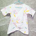 BB-SHOP🌸支援緊急出貨🌈外銷日本 雙層紗布衣 純棉 新生兒連體衣 包手款 嬰兒連身衣 寶寶蝴蝶衣 紗布衣 寶寶內衣-規格圖9