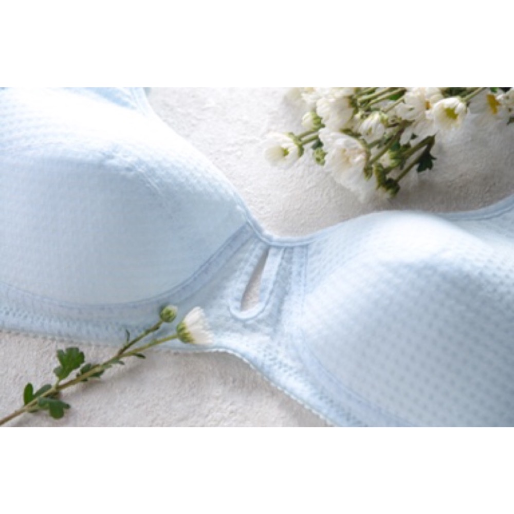 【媚思佳】台灣製方格小清新無鋼圈少女學生型內衣 B罩-細節圖5