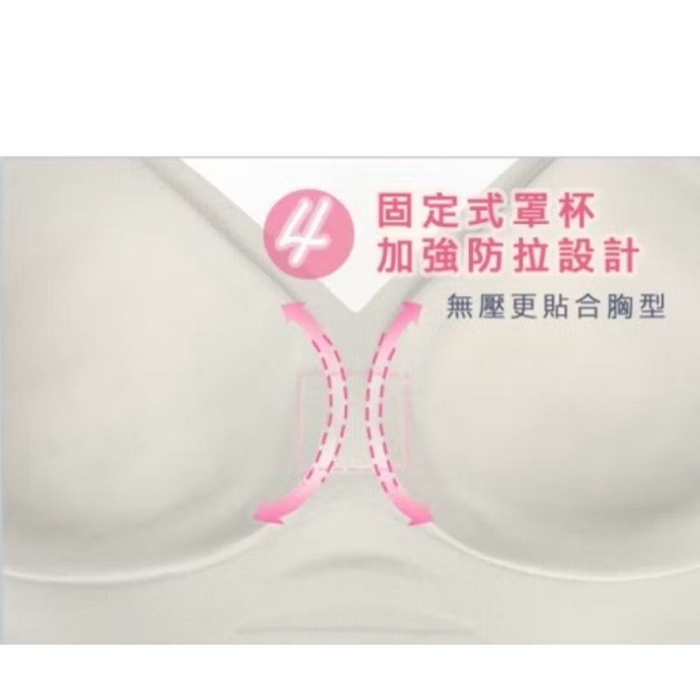 【裸感無痕】14D超細纖維 | 3D隱形側翼 | 寬版減壓 | 零著感舒適運動內衣/機能內衣 | B/C 32-38-細節圖7