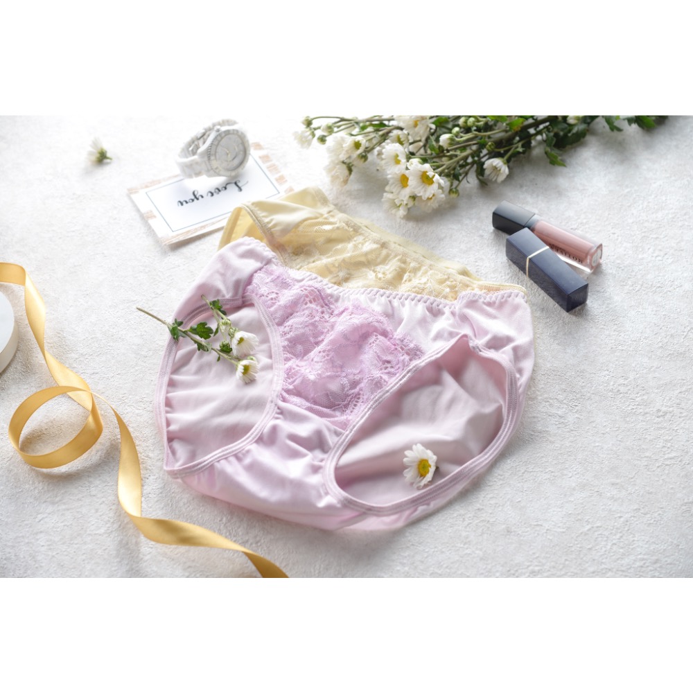 ✨【超值套裝】軟鋼圈甜美蕾絲集中內衣褲組 | 舒適包覆 32B-40B | 買內衣送同款內褲（數量有限）-細節圖9