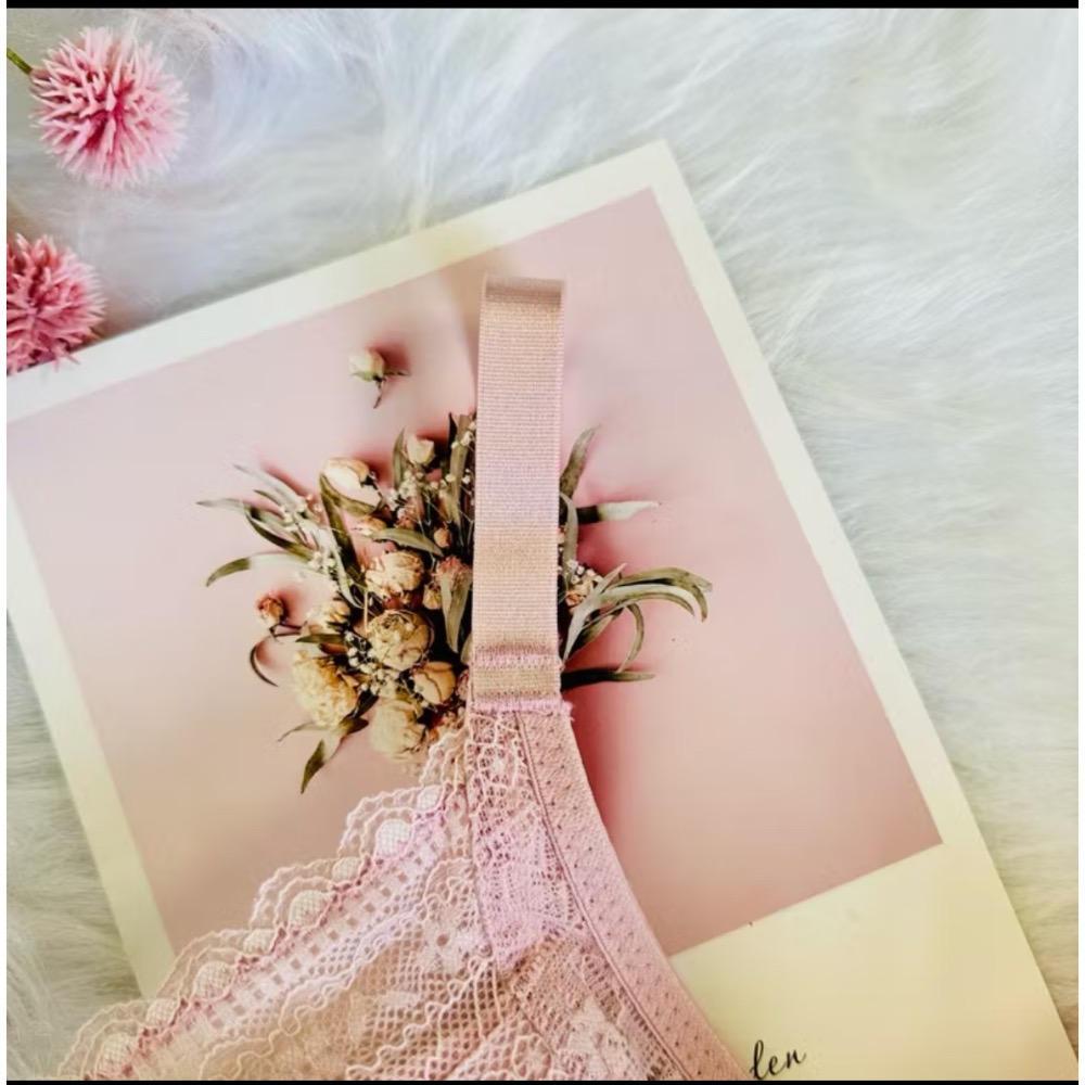 【台灣製】輕柔蕾絲軟鋼圈內衣｜透氣網布美背｜舒適穩定-3073-細節圖7