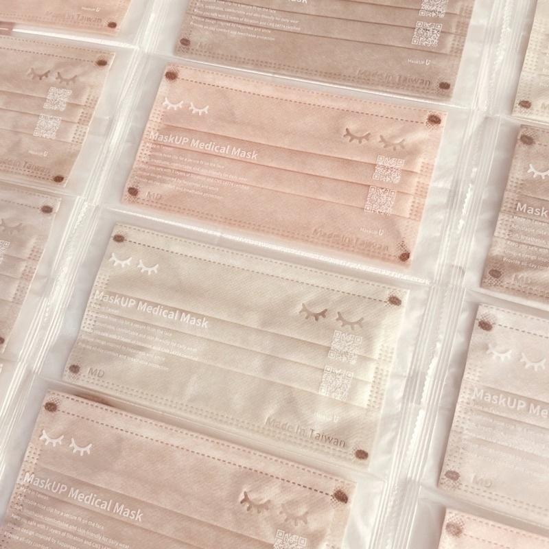 《宇霖生醫》凱馺國際X睫毛 Mask Up 初戀五色 成人平面醫療口罩 30片入-細節圖6
