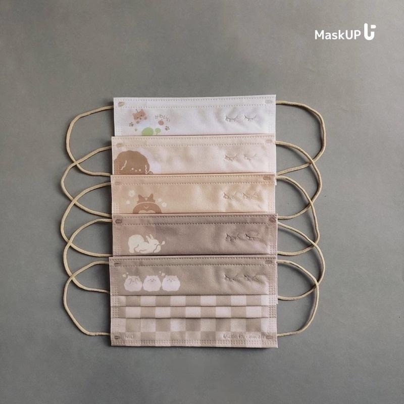 《宇霖生醫》凱馺國際X Mask Up睫毛系列 犬糖五色 30片入 成人醫療口罩-細節圖4