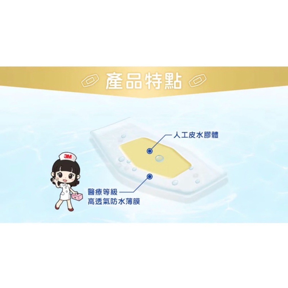《宇霖生醫》 3M Nexcare 人工皮防水透氣繃 ok繃 進階傷口護理-細節圖6