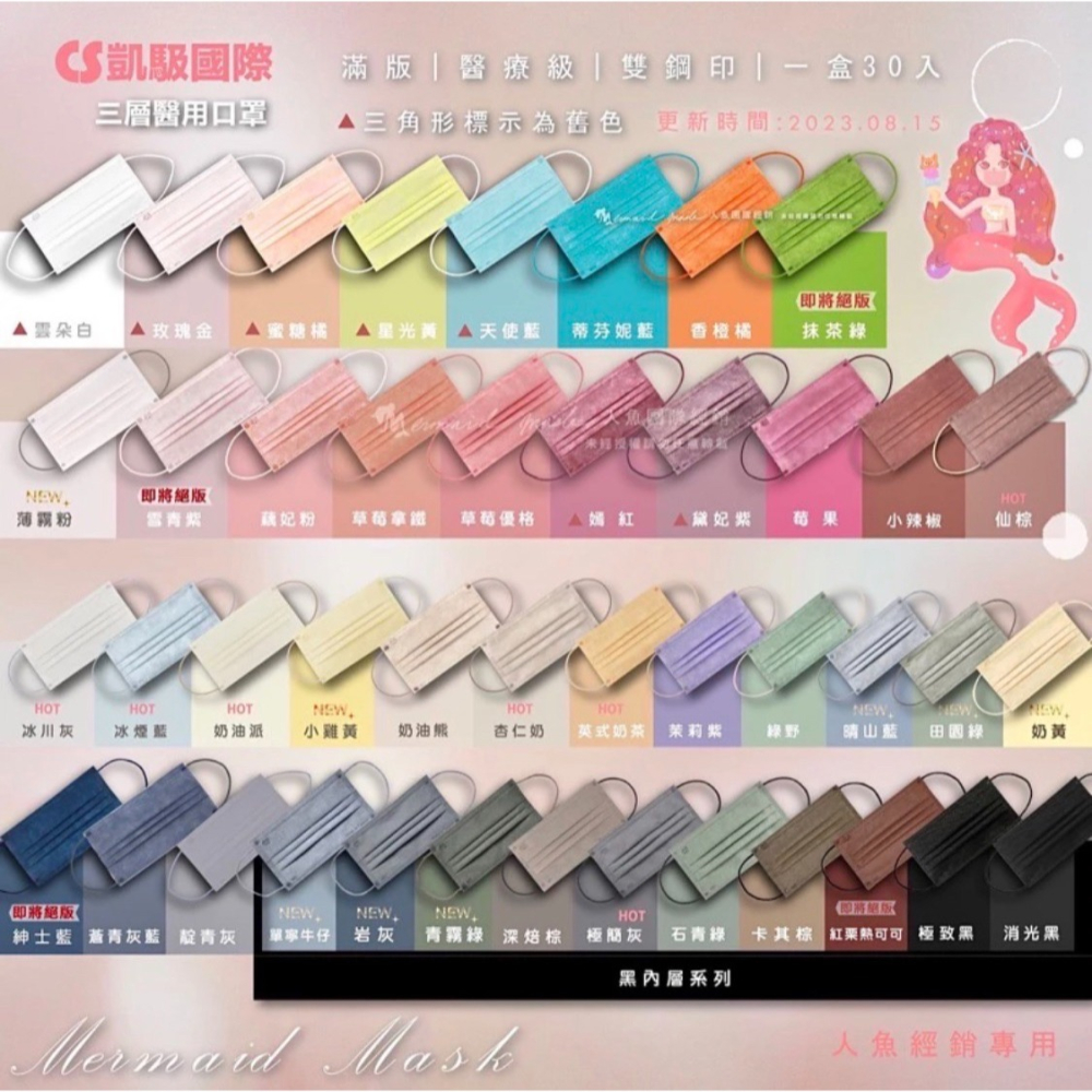 《宇霖生醫》凱馺國際 天畔庄 滿版系列 黛妃紫 成人平面醫療口罩 30片入 醫用口罩 凱馺平面 凱馺口罩-細節圖2