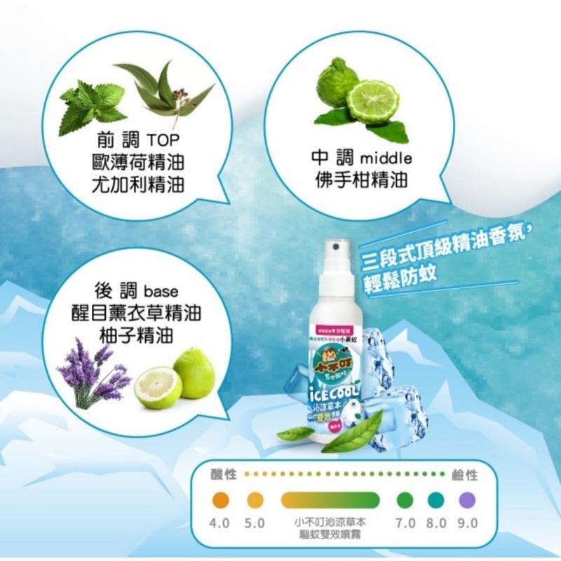 《宇霖生醫》小不叮 沁涼草本驅蚊雙效噴霧 100ml-細節圖5
