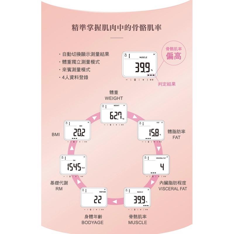 《宇霖生醫》OMRON歐姆龍 體重體脂計HBF-222T 藍芽傳輸APP智慧管理-細節圖3