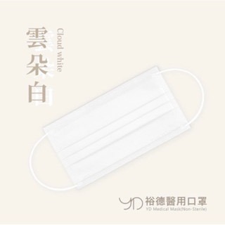 《宇霖生醫》裕德 滿版素色全系列 成人平面醫療口罩 50片入-規格圖4