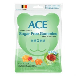 《宇霖生醫》【ACE軟糖】機能Q軟糖 無糖Q/字母Q/水果Q/酸熊Q 牙博士棒棒糖-規格圖1