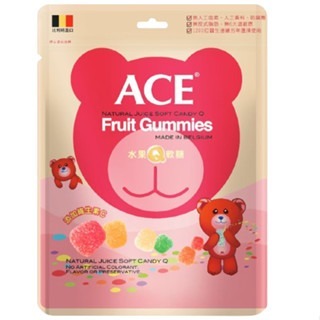 《宇霖生醫》【ACE軟糖】機能Q軟糖 無糖Q/字母Q/水果Q/酸熊Q 牙博士棒棒糖-規格圖1