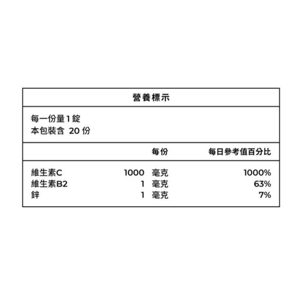 【藥師健生活】1000-維他命C檸檬發泡錠 20錠/盒 VITAMIN C-細節圖9