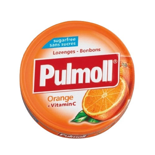 Pulmoll寶潤 無糖潤喉糖 45g 德國進口🇩🇪 櫻桃 超涼薄荷 檸檬 橘子-規格圖1