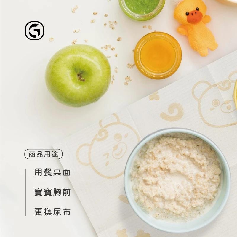 妙妙熊 【拋棄式餐墊紙】家庭號50張 鉅瑋 一次性 餐墊紙 餐紙 餐桌墊 桌布 桌墊紙 台灣製 宇霖生醫-細節圖4