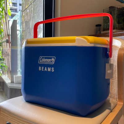 mimi｜現貨在台 Coleman × BEAMS 訂製露營 Cooler Box 保冰桶 小冰箱