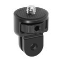台灣現貨 新款鋁合金 1/4轉接頭 螺絲轉接頭 GOPRO配件 Insta360配件 三腳轉接頭 快裝快拆-規格圖8